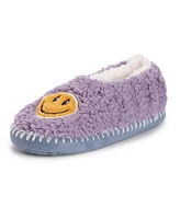 Muk Luks Women's Sherpa Smiley Ballerina