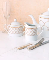 Noritake Eternal Palace Gold Sugar Creamer Set