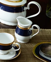 Noritake Odessa Cobalt Gold Sugar Creamer Set