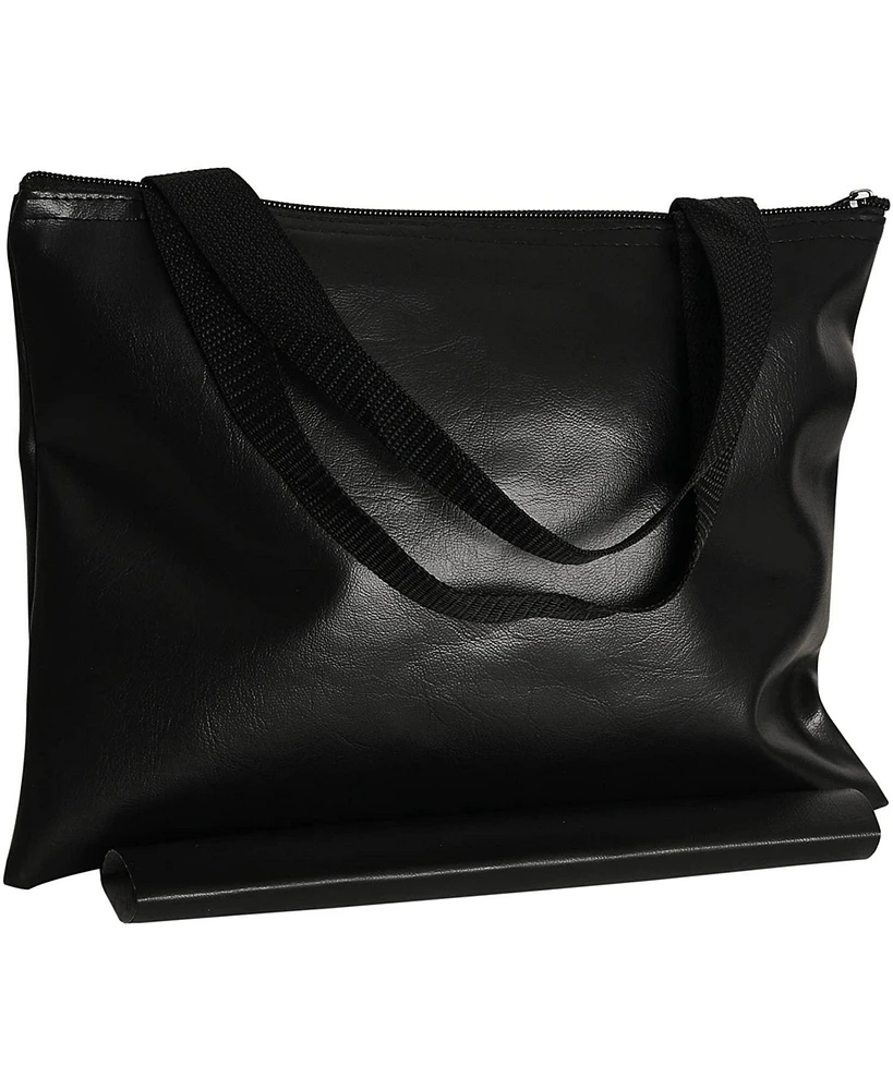 We Games Leatherette Chess Bag with Loop for Board - 12 in.