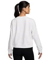 Nike Women's Dri-fit One Crewneck French Terry Sweatshirt