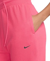 Nike Women's Dri-fit One French Terry High-Waisted 7/8 Joggers