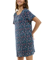 Roudelain Women's Short-Sleeve Sleepshirt