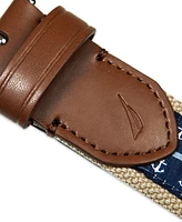Nautica Men's Anchor Webbing Belt