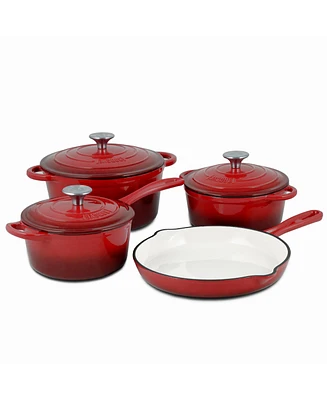 Basque Enameled Cast Iron Cookware Set