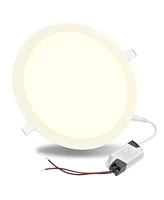 Yescom 18W Led Ceiling Panel Light Down Bulb Lamp Ac 85-265V Energy Saving Warm White