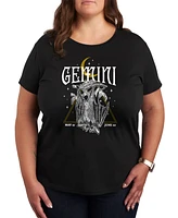 Hybrid Apparel Gemini Bats Plus Graphic T-Shirt