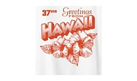 Hybrid Apparel Usps Hawaii Stamp Plus Graphic T-Shirt