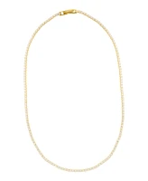 Adornia Micro Tennis Necklace