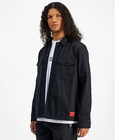 Hugo by Boss Men's Oversized-Fit Shirt Jacket