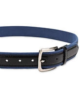 Club Room Men's Canvas Overlay Belt, Created for Macy's