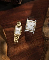 Bulova Men's Sutton Brown Leather Strap Watch 29mm