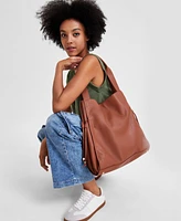 On 34th Jyyll Large Solid Tote with Removable Pouch, Created for Macy's