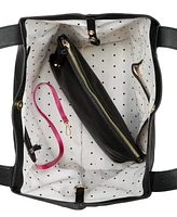 On 34th Jyyll Large Solid Tote with Removable Pouch