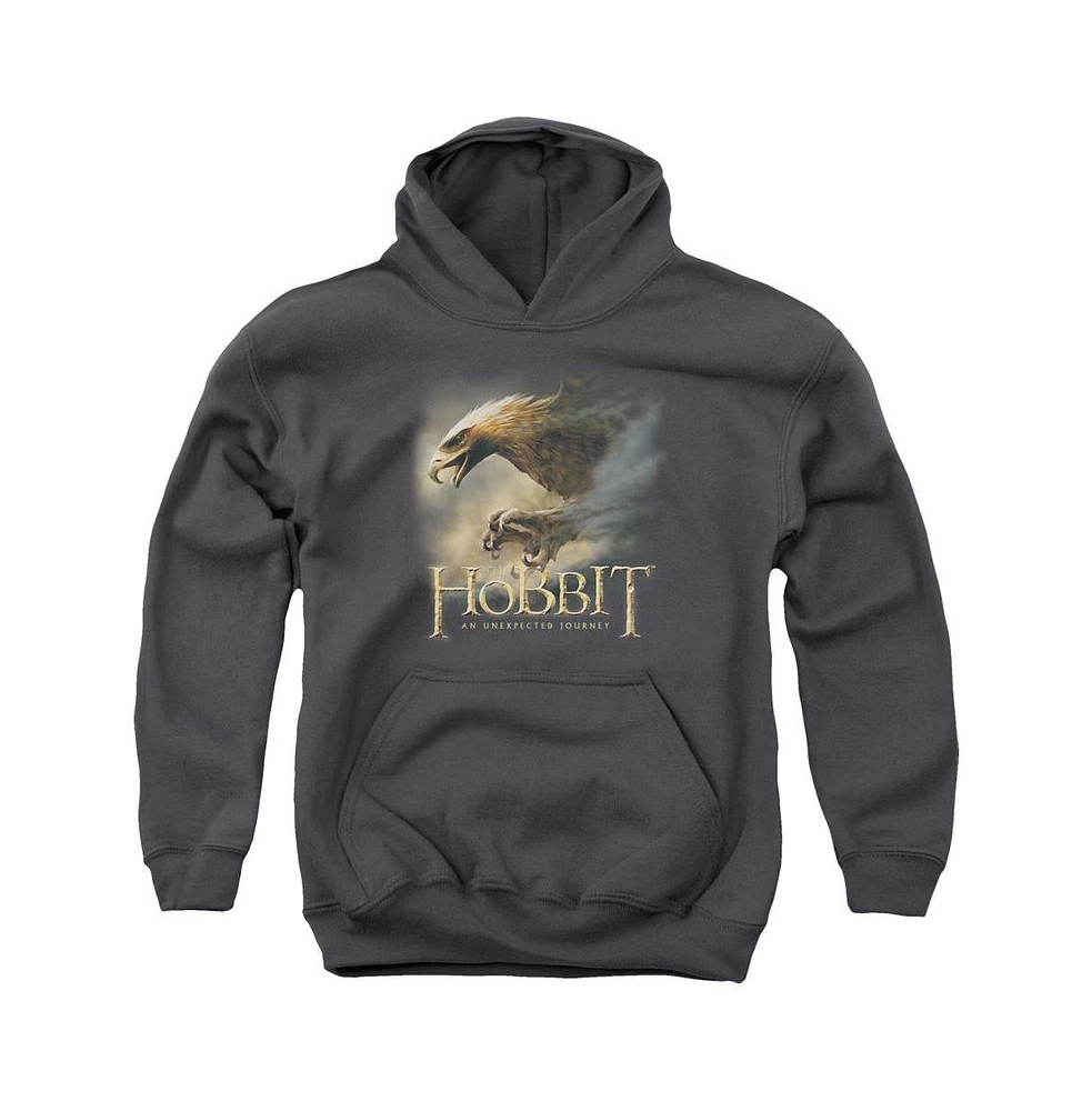 The Hobbit Boys Youth Great Eagle Pull Over Hoodie / Hooded Sweatshirt