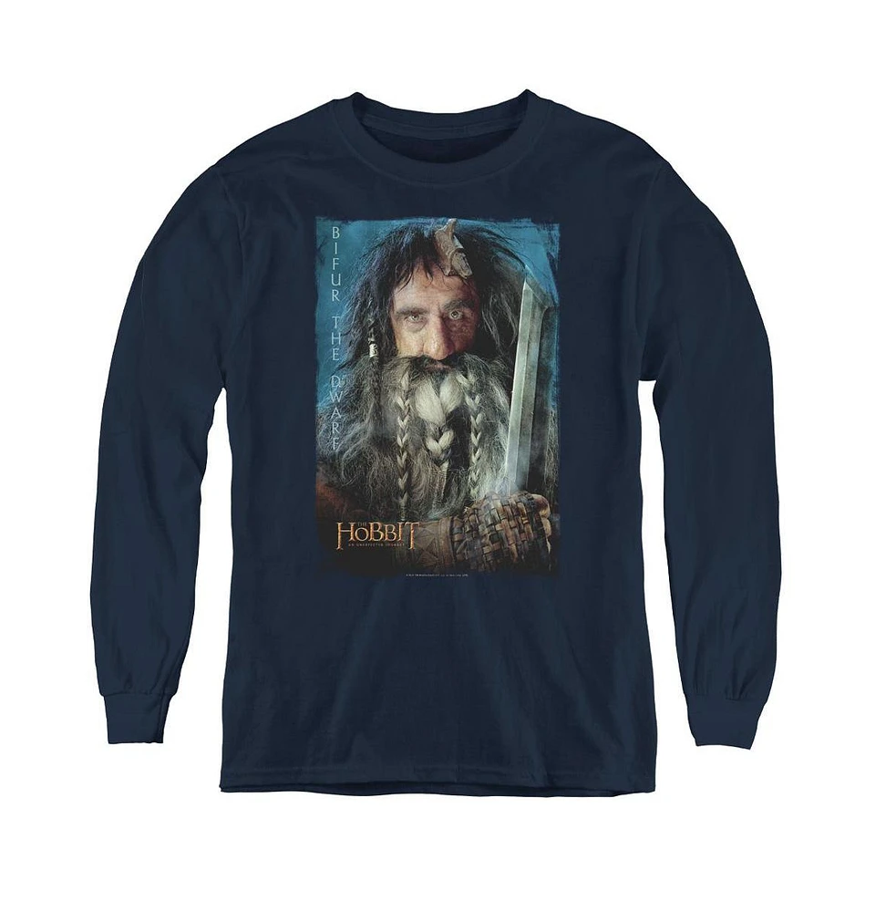 The Hobbit Boys Youth Bifur Long Sleeve Sweatshirts