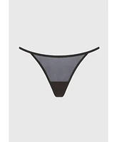 Cuup Women's The String Thong - Mesh