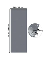 Yescom Garage Floor Mat Roll Non Slip Car Parking Protect Cover Trailer Gray 19.5x6.5 Ft - 17x7.5 ft gray