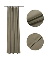 Yescom 54"x108" Outdoor Privacy Curtain Panel Tab Top UV30+ Patio Lanai Pergola Piece