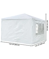 10'x10' Party Wedding Tent Canopy Heavy Duty Gazebo Pavilion Events Patio Outdoor