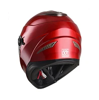 Ahr Run-F1 Dot Motorcycle Full Face Helmet Dual Visors Sun Shield Abs Street Bike Touring Adult