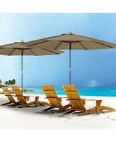 13 Ft Patio Umbrella Replacement Canopy Market Table Top Outdoor Beach Garden