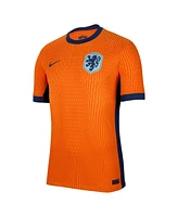 Nike Men's Orange Netherlands National Team 2024 Home Authentic Blank Jersey