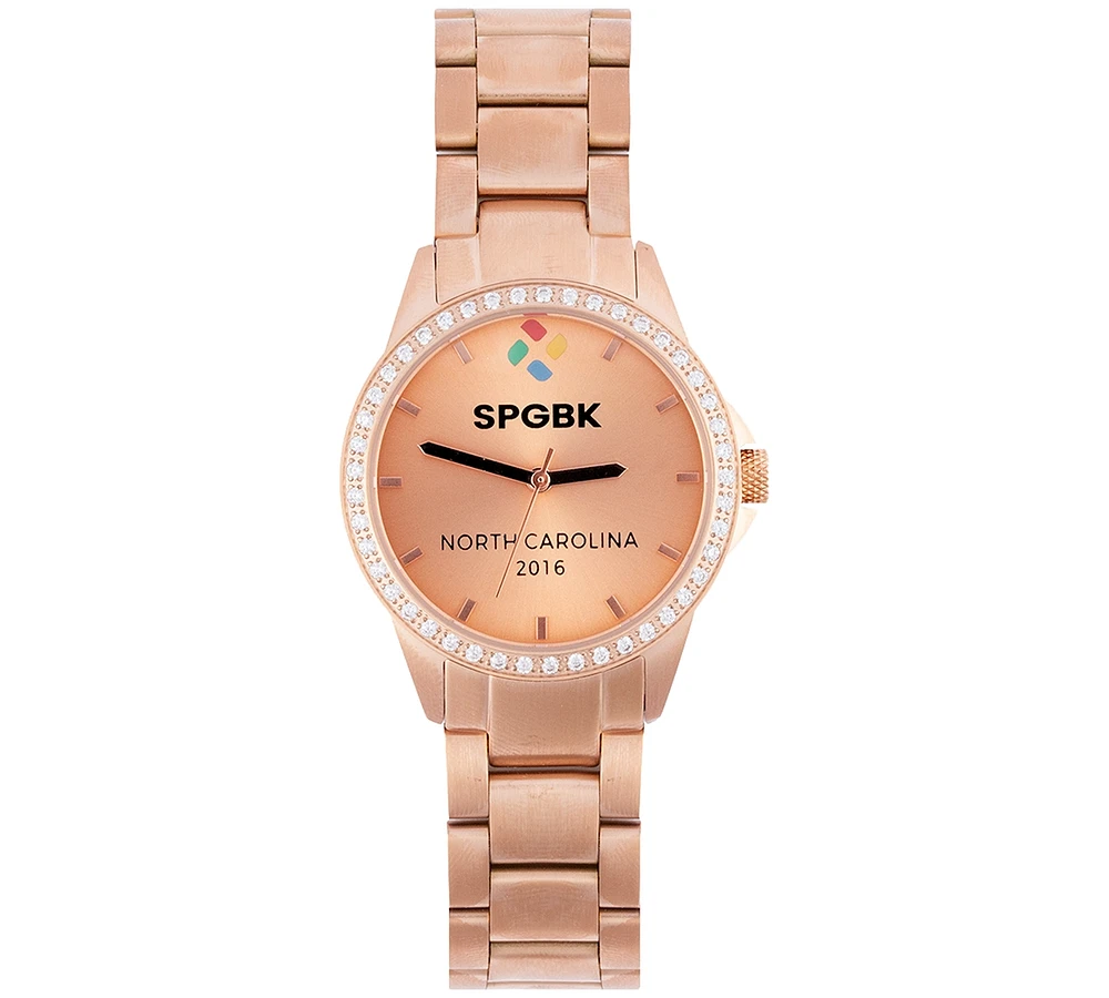 Spgbk Watches Women's Raleigh Rose Gold-Tone Stainless Steel Bracelet Watch 32mm