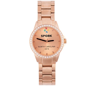 Spgbk Watches Women's Raleigh Rose Gold-Tone Stainless Steel Bracelet Watch 32mm