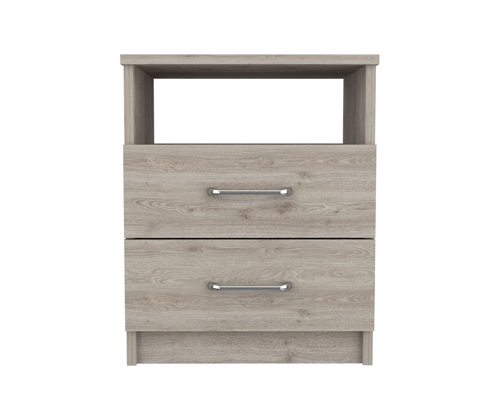 Fm Furniture Oklahoma Nightstand,Two Drawers