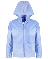 Id Ideology Big Girls Full-Zip Velour Hoodie, Created for Macy's