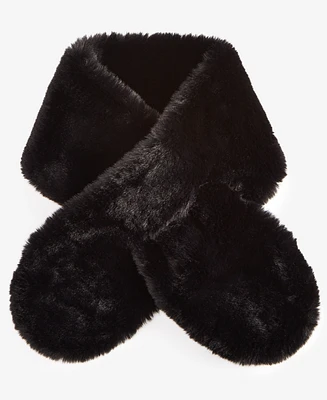 I.n.c. International Concepts Women's Pull-Through Faux-Fur Scarf, Created for Macy's