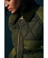 Barbour Women's Milby Quilted Corduroy-Collar Jacket