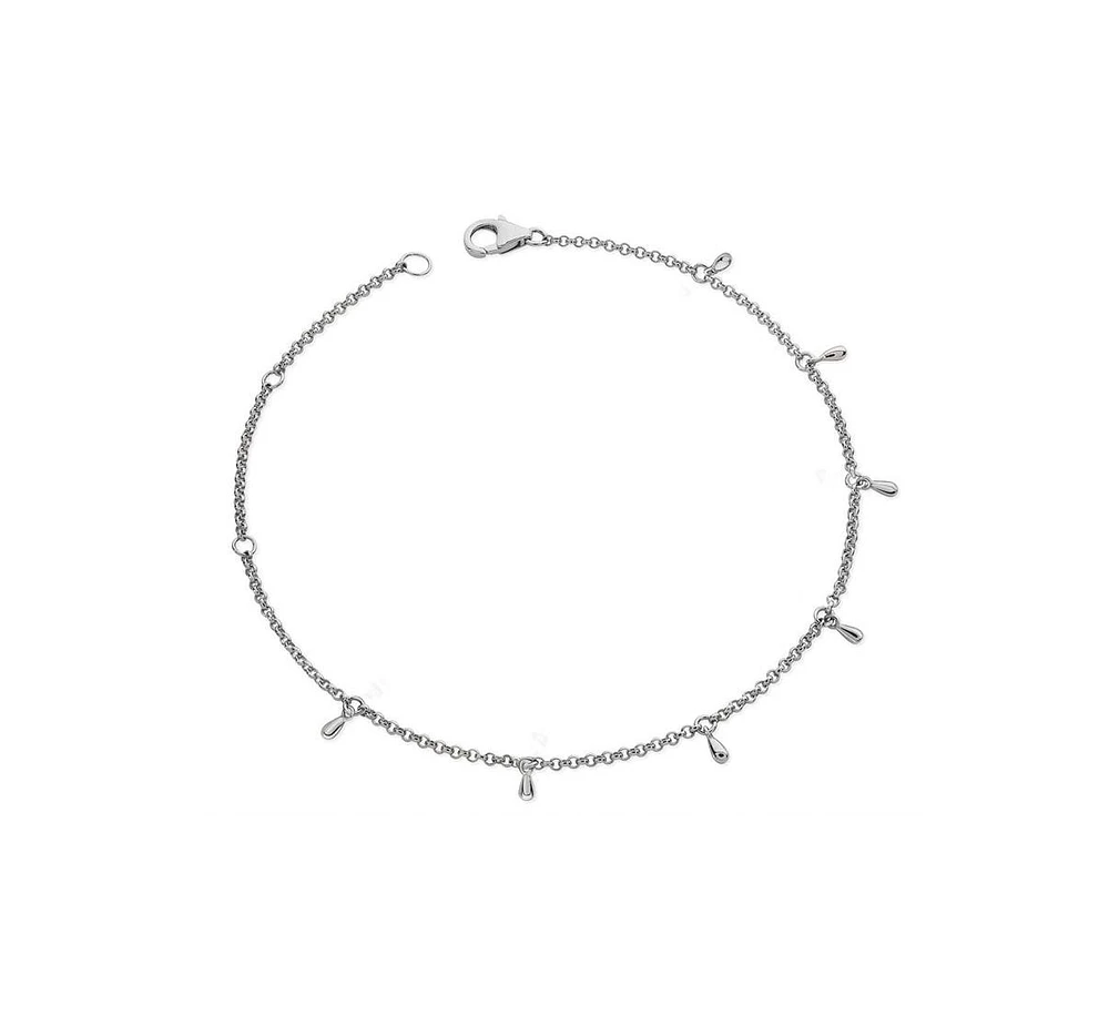 Lucy Quartermaine Multi Drop Anklet