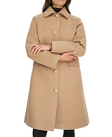Tommy Hilfiger Women's Hooded Single-Breasted Coat, Created for Macy's