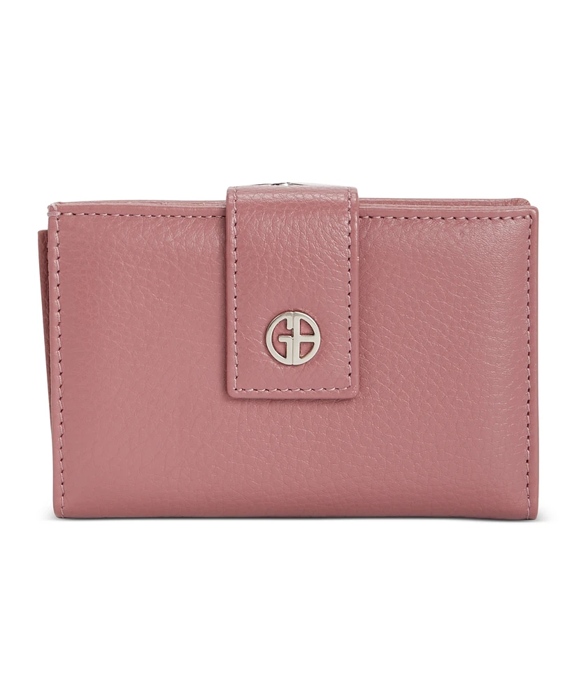 Giani Bernini Framed Indexer Leather Wallet, Created for Macy's