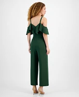 Rachel Roy Women's Roma Ruffled Off-The-Shoulder Jumpsuit