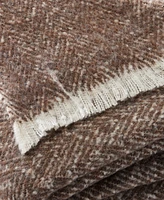 Hotel Collection Brushed Herringbone Throw, 50" x 60", Exclusively at Macy's