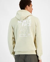 The North Face Men's Mountain Peaks Standard-Fit Printed Hoodie