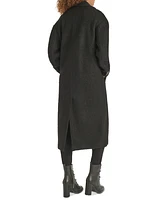 Karl Lagerfeld Paris Women's Double-Breasted Overcoat, Created for Macy's