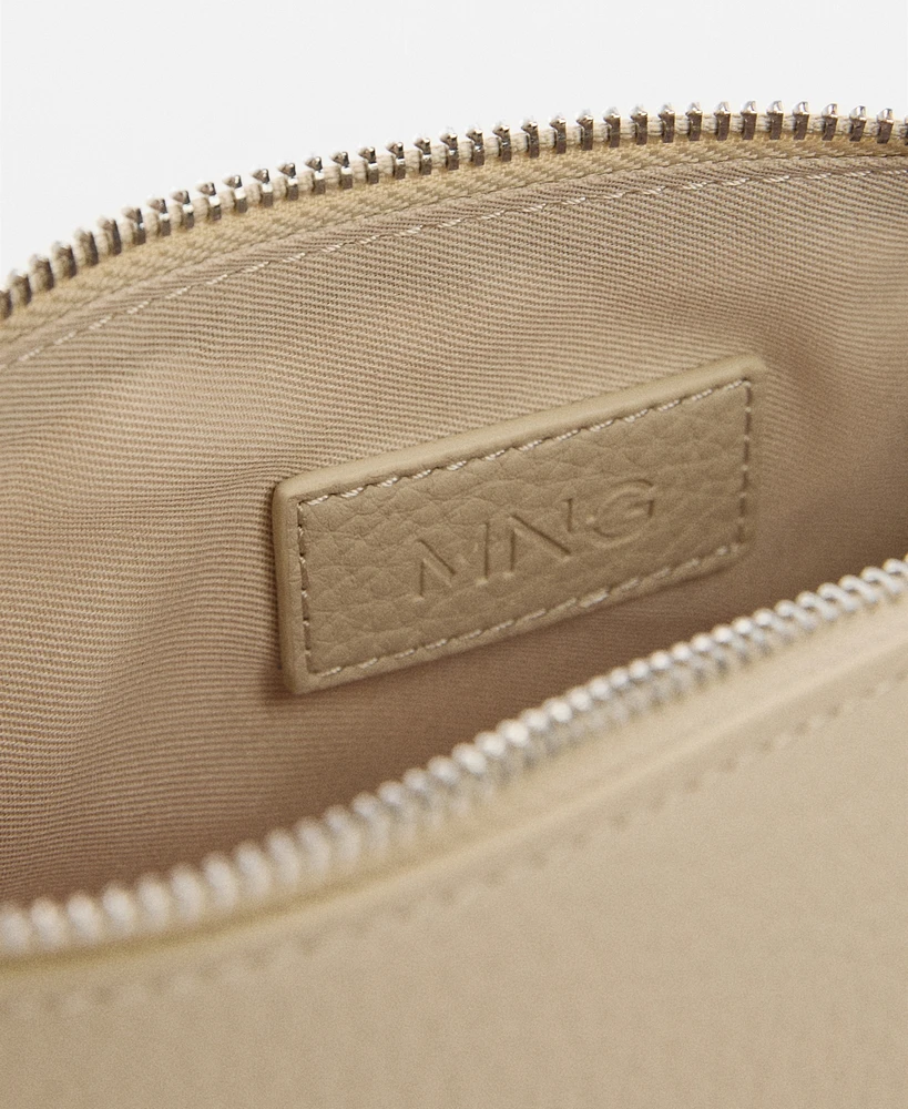 Mango Women's Buckle Detail Shoulder Bag