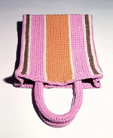 Mango Women's Crochet Shopper Bag