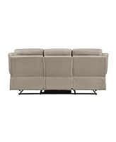 Homelegance White Label Corvallis 87" Double Reclining Sofa