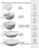 Denby Studio Grey 4 Piece Rice Bowl Set