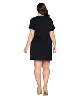 L I V D Plus Mia Everyday T-Shirt Dress