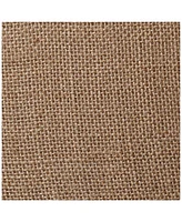 Springcrest Natural Burlap Medium Rectangle Lamp Shade 8" Wide x 5" Deep at Top and 14" Wide x 11" Deep at Bottom and 10" Slant x 9" Height (Spider) R