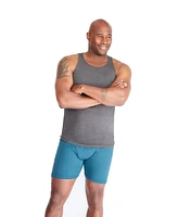 KingSize Big & Tall Ribbed Cotton Tank Undershirt 3-Pack