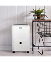 Black+Decker 4500 Sq. Ft. Dehumidifier for Extra Large Spaces and Basements, Energy Star Certified, BDT50WTB