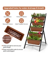 5-tier Vertical Garden Planter Box Elevated Raised Bed