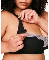 Adore Me Plus Size Enora Unlined Bralette Bra